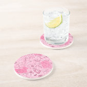 ピンクの微生物学 コースター (側面)