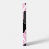 ピンクの忍者豚 iPhoneケース (左側面)
