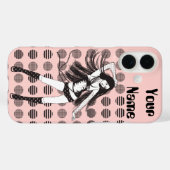 ピンクの恋人ダンサー Case-Mate iPhoneケース (裏面 (横))