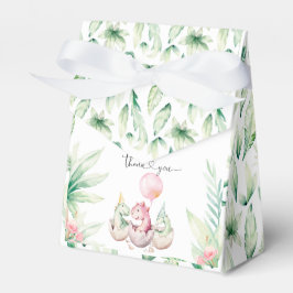 ピンクの恐竜おもちゃ箱 フェイバーボックス