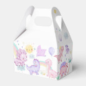 ピンクの恐竜の誕生日特典ボックス フェイバーボックス (裏面サイド)