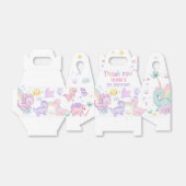 ピンクの恐竜の誕生日特典ボックス フェイバーボックス (折り畳みなし)