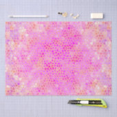 ピンクの恐竜の隠れ家 薄葉紙 (クラフト)