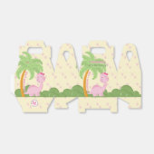 ピンクの恐竜誕生日 フェイバーボックス (折り畳みなし)