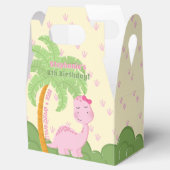 ピンクの恐竜誕生日 フェイバーボックス (オープン)