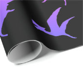 ピンクの恐竜 ラッピングペーパー (ロールコーナー)