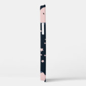ピンクの恐竜、暗い背景、かわいい Case-Mate iPhoneケース (裏面 / 右)