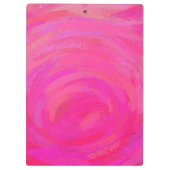 ピンクの情熱 クリップボード (裏面)