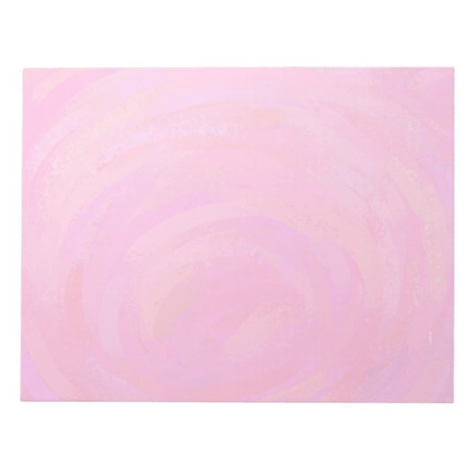 ピンクの情熱 ノートパッド (正面)