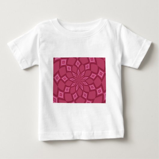 ピンクの情熱 ベビーTシャツ (正面)