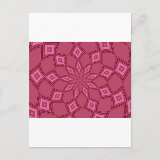 ピンクの情熱 ポストカード (正面)