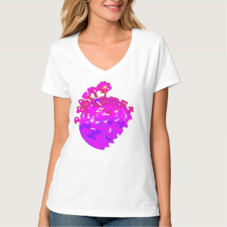 ピンクの惑星 Tシャツ