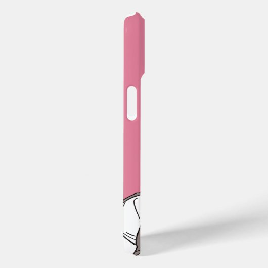 ピンクの愛カップルかわいい女の子と男の子の電話ケース Case-Mate iPhoneケース (裏面 / 右)