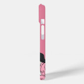 ピンクの愛カップルかわいい女の子と男の子の電話ケース Case-Mate iPhoneケース (裏面 / 左)