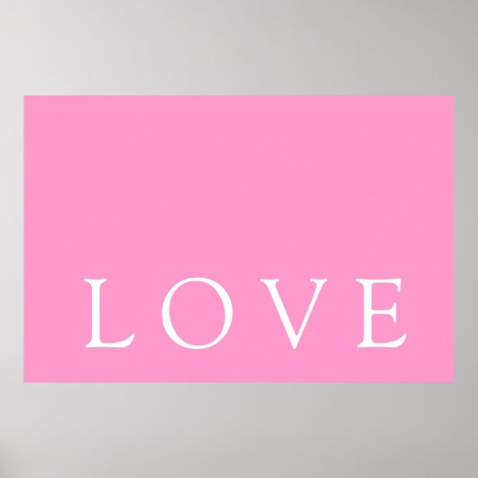 ピンクの愛 ポスター (正面)