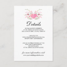 ピンクの愛 | ラスティックウェディングの詳細