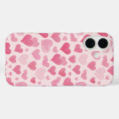 ピンクの愛 Case-Mate iPhoneケース (裏面 (横))