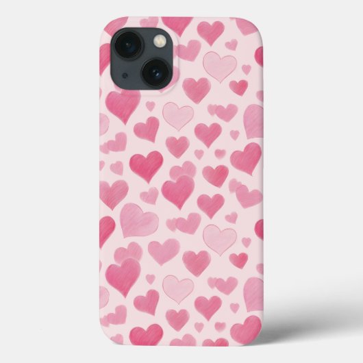 ピンクの愛 Case-Mate iPhoneケース (裏面)