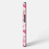 ピンクの愛 iPhoneケース (左側面)