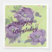 ピンクの房を持つ美しい紫のバラ (正面)