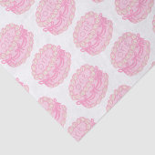 ピンクの手書きお誕生日ケーキ編集可能な年 薄葉紙 (詳細)