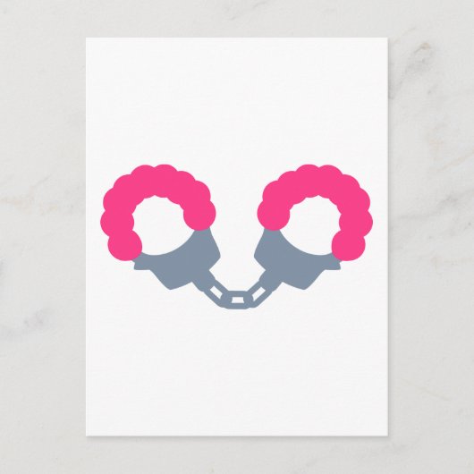 ピンクの手錠 ポストカード (正面)