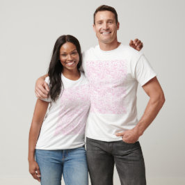 ピンクの抽象オフィスファイルフォルダセット Tシャツ