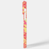 ピンクの抽象芸術オーガニックパターン Case-Mate iPhoneケース (裏面 / 左)