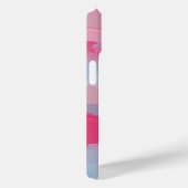 ピンクの抽象芸術パターン Case-Mate iPhoneケース (裏面 / 右)