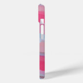 ピンクの抽象芸術パターン Case-Mate iPhoneケース (裏面 / 左)