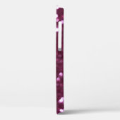 ピンクの抽象芸術、《写真》ぼけ味の焦点を合わせていないライト。 Case-Mate iPhoneケース (裏面 / 左)