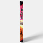ピンクの抽象芸術iPhone 15 Pro Maxケース Case-Mate iPhoneケース (裏面 / 左)