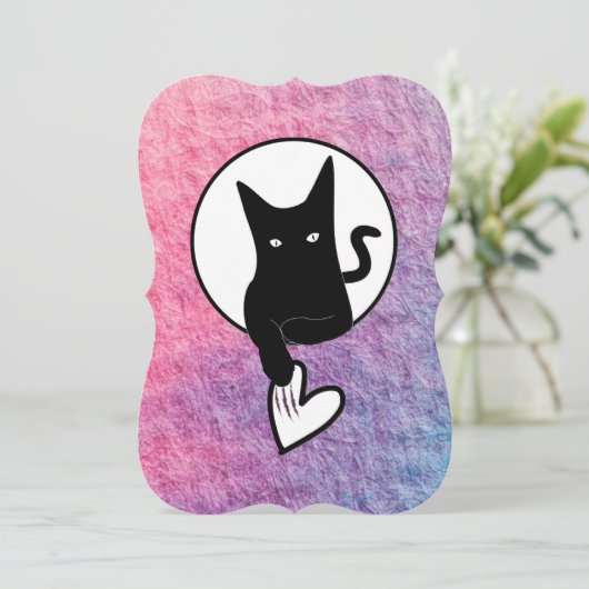 ピンクの招待状は詩人Adiela Akooによって設計 (スタンド正面)