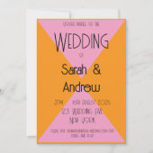 ピンクの招待状 招待状 (正面)