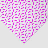 ピンクの振りかけるパターンカスタム 薄葉紙 (詳細)