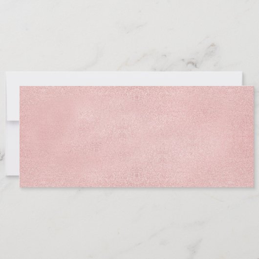 ピンクの搭乗券 旅行 飛行機 ギフト チケット 招待状 (裏面)