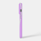 ピンクの携帯ケース iPhoneケース (左側面)