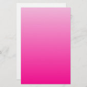 ピンクの文房具の濃淡 便箋 (正面/裏面)