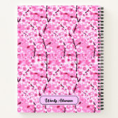 ピンクの料理本のプレゼント | 最高のフローラレシピ ノートブック (裏面)