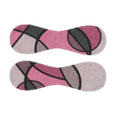 ピンクの日の出、抽象的な、 野球ボール (パネル)