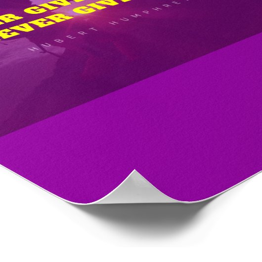 ピンクの日やる気を起こさせる没 ポスター (角)