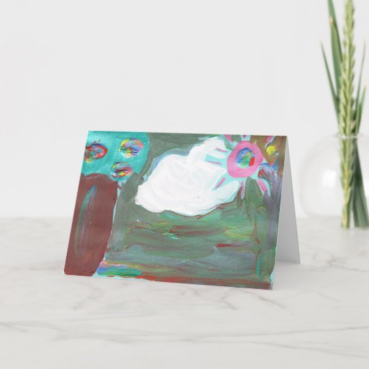 ピンクの日曜日 カード (正面)