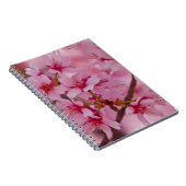 ピンクの日本の桜に包まれて ノートブック (右側)