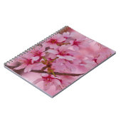 ピンクの日本の桜に包まれて ノートブック (左側)