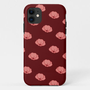 ピンクの日本菊の花 iPhone 11 ケース