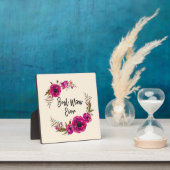 ピンクの明るい赤紫色最高のポピーズママ今まで – 母の日 フォトプラーク (インサイチュ)