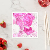 ピンクの明度 スタンダードカクテルナプキン (インサイチュ)