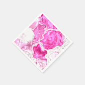 ピンクの明度 スタンダードカクテルナプキン (角)