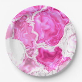 ピンクの明度 ペーパープレート