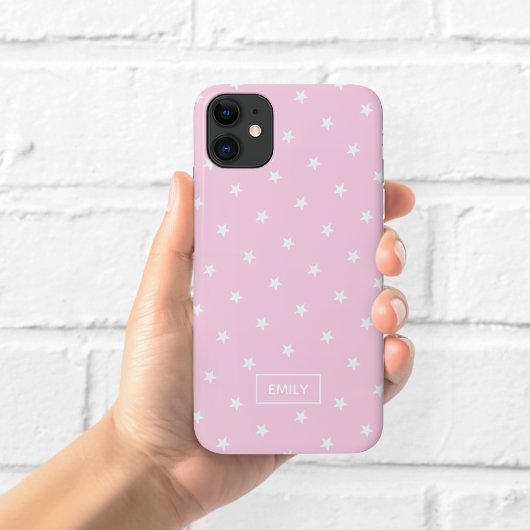 ピンクの星のスマホケース Case-Mate iPhoneケース